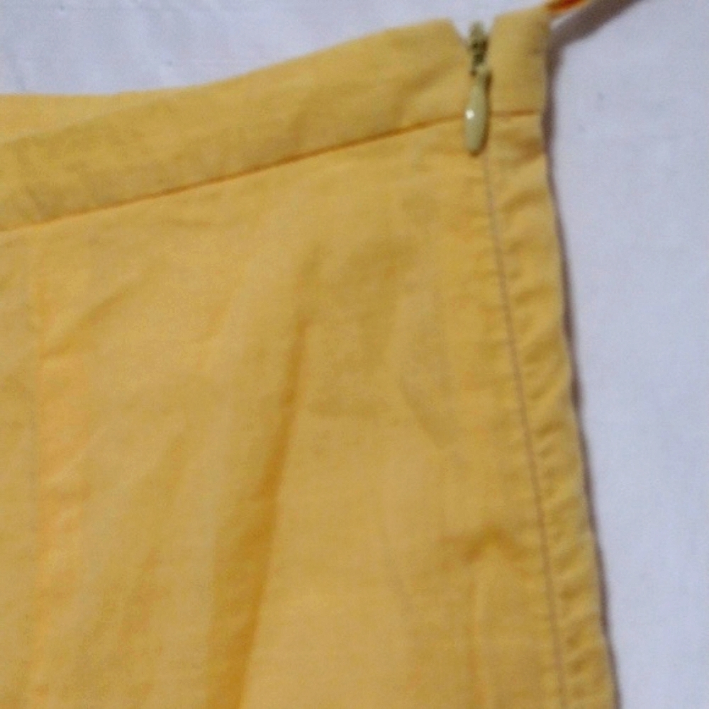 Lillie Rubin Floral Embroidered Cotton A-Line Skirt Size 4 Romantic Cottagecore - Picture 7 of 13